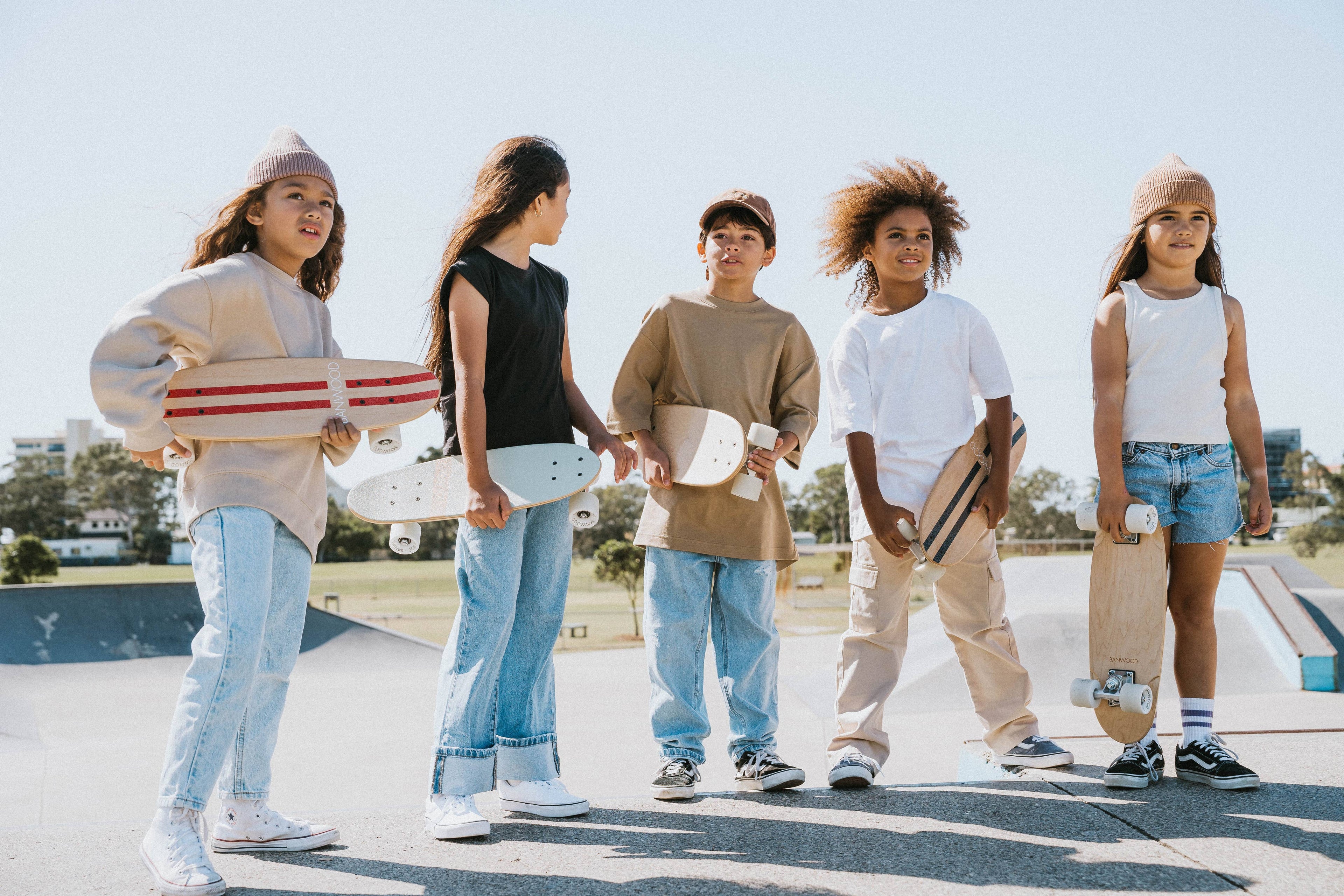 BANWOOD SKATEBOARD - WHITE