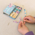 Seashell bracelet bead kit for children, make your own jewellery, Cotton Twist