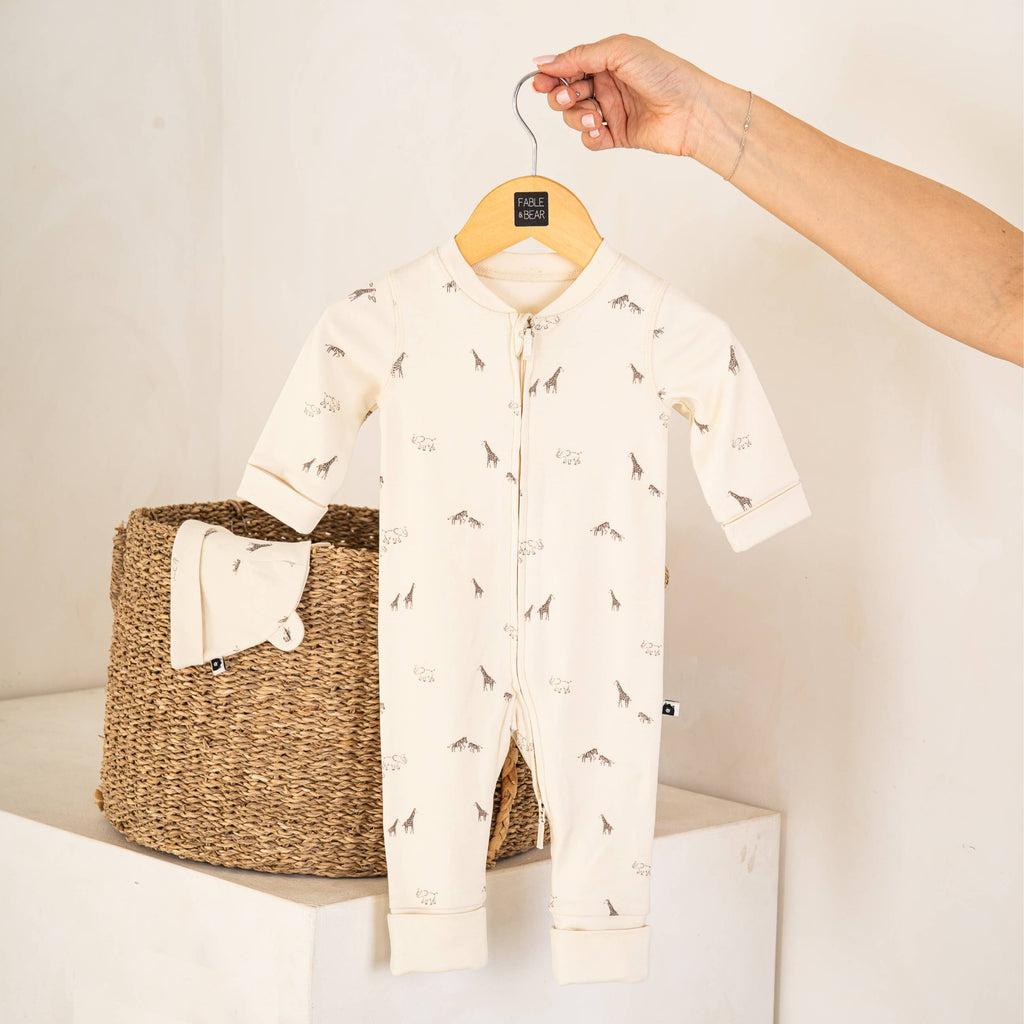 Fable & Bear Safari Sleepsuit