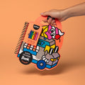 Yummy super colouring and stickers activity book for kids, OMY