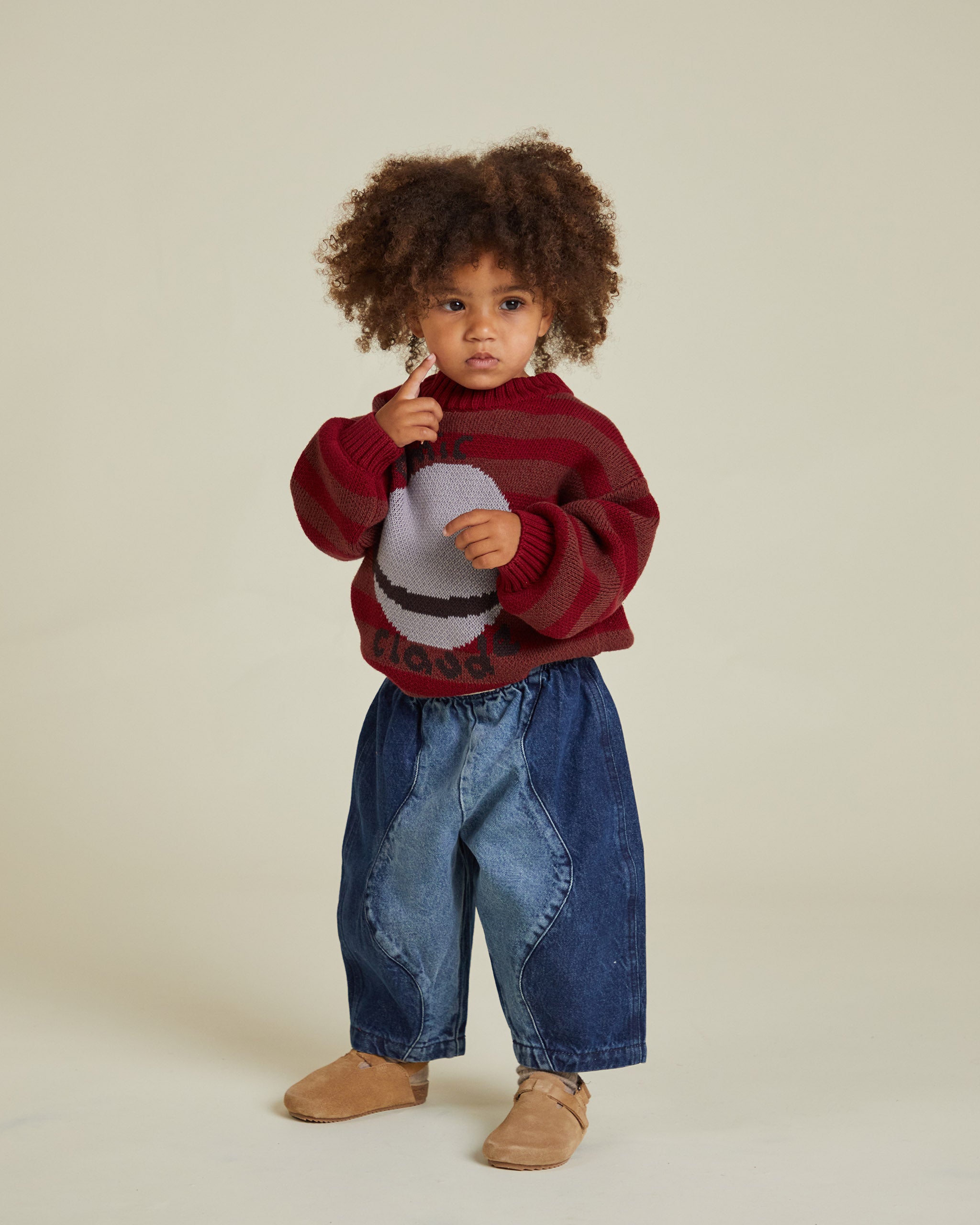 Claude & Co Saturn Maroon Sweater