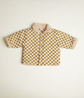 Kids' Emery coco checkerboard coat, children's winter coat, Claude & Co