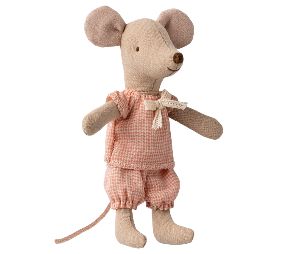 Maileg Little sister mouse in matchbox