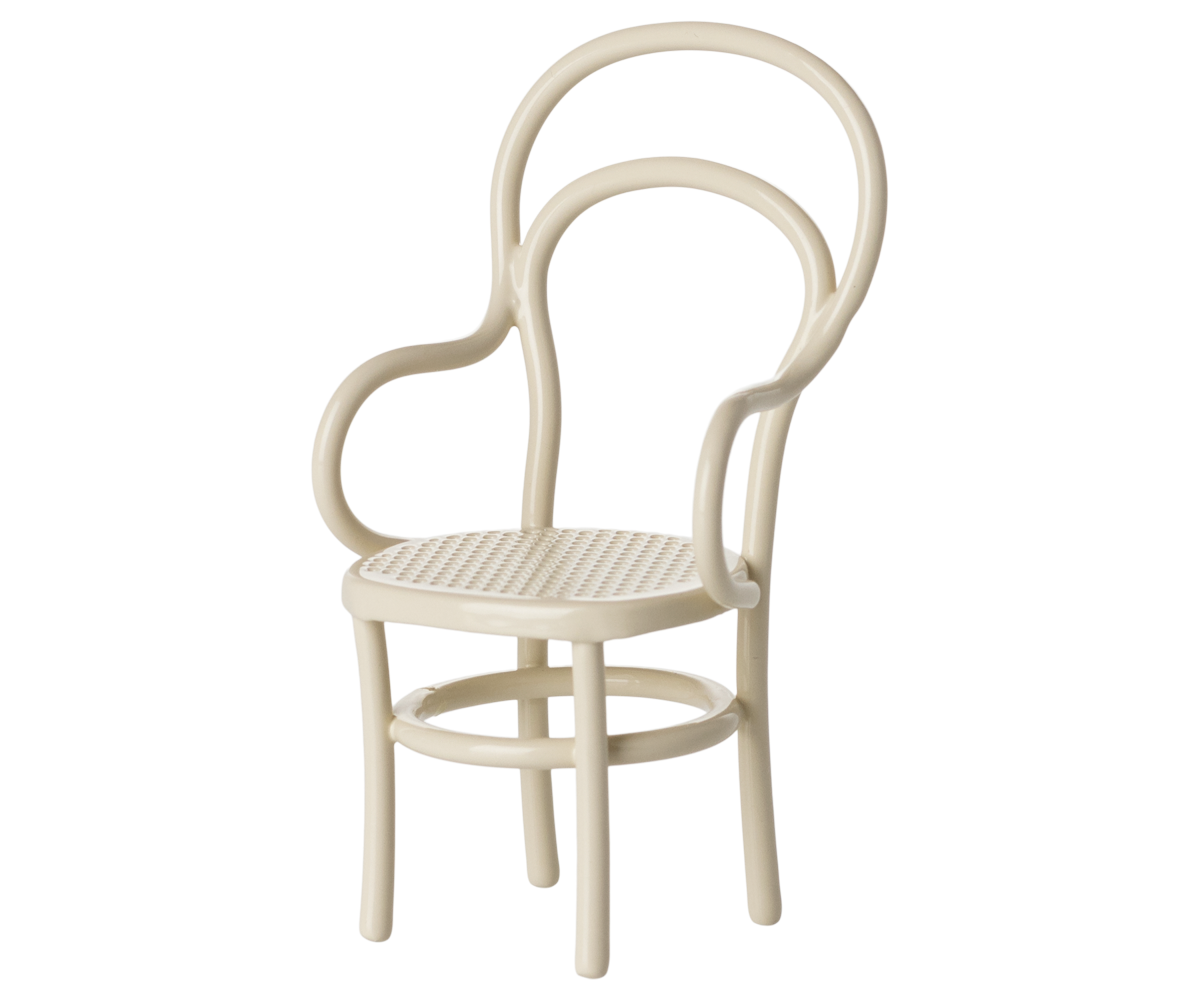 Maileg Vintage chair, Mouse - Off white