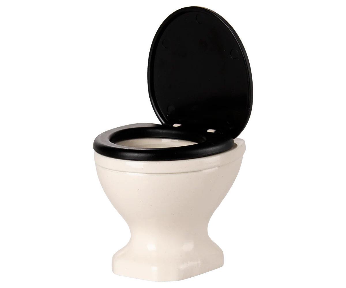 Maileg WC, Mouse - Off white