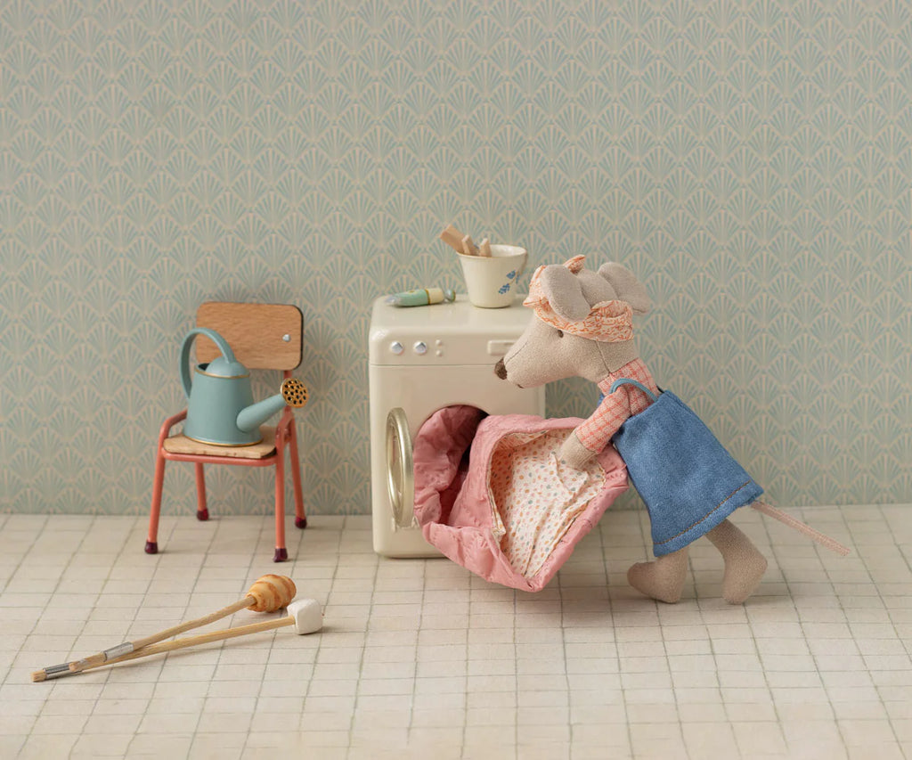Maileg hiker mouse big sister, soft toy mouse for children