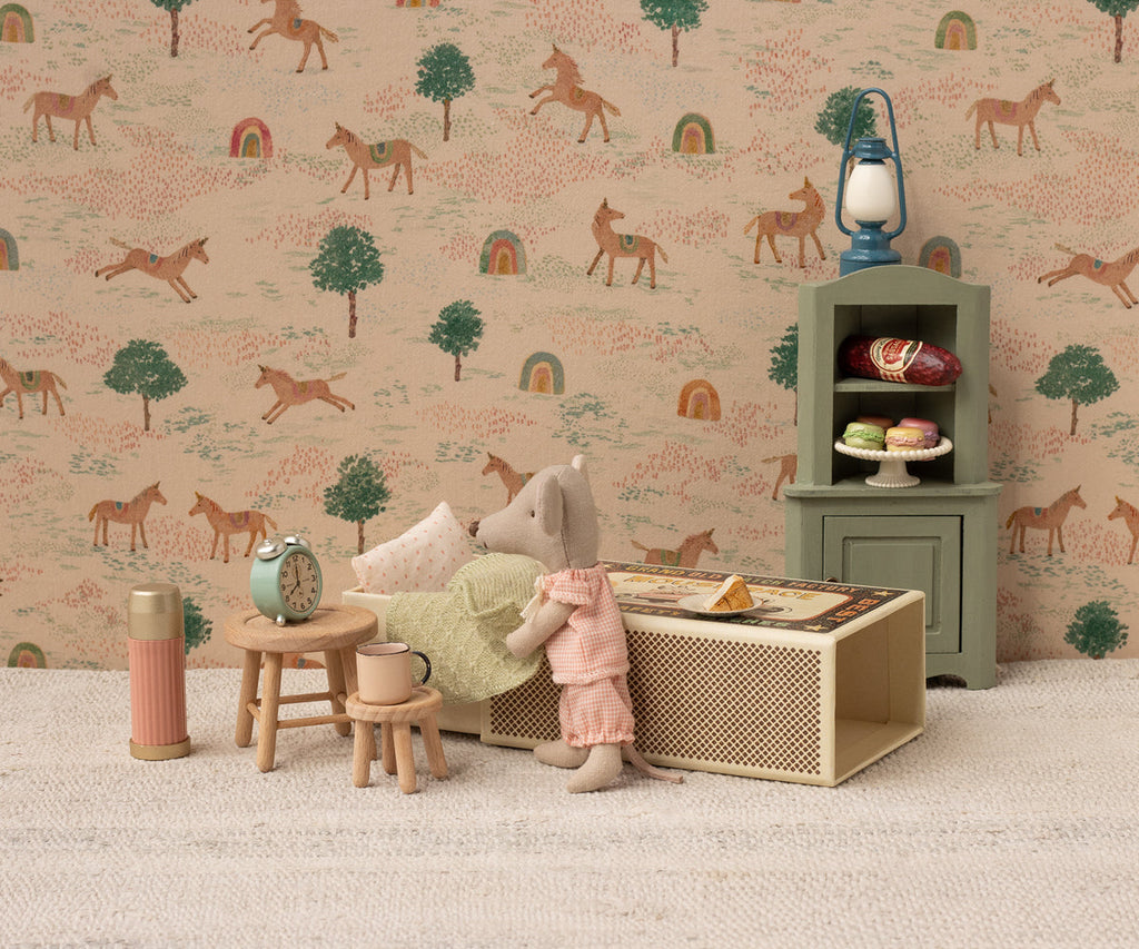 Maileg Little sister mouse in matchbox