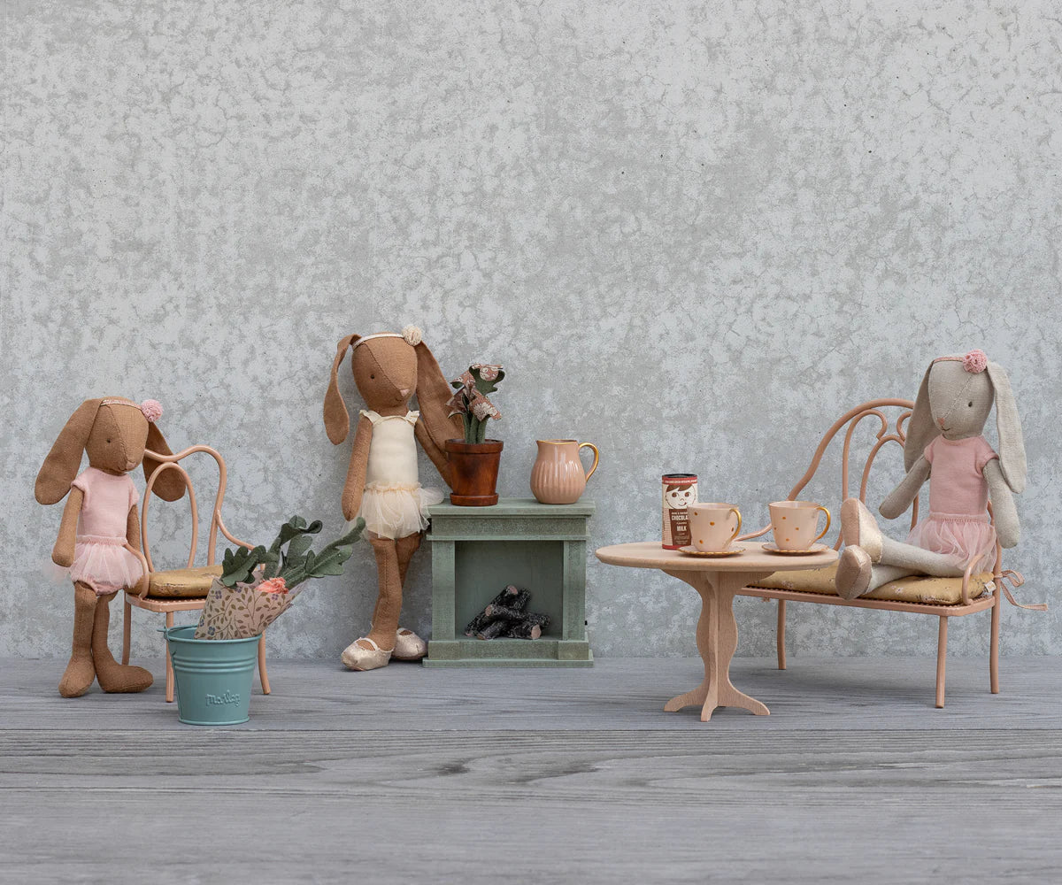 Maileg Oval table, Mini - Nature