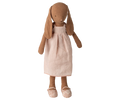 Maileg bunny, size 3, chocolate brown, dress and shoes, toy for children