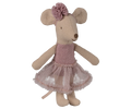 Maileg Ballerina mouse, Little sister - Heather