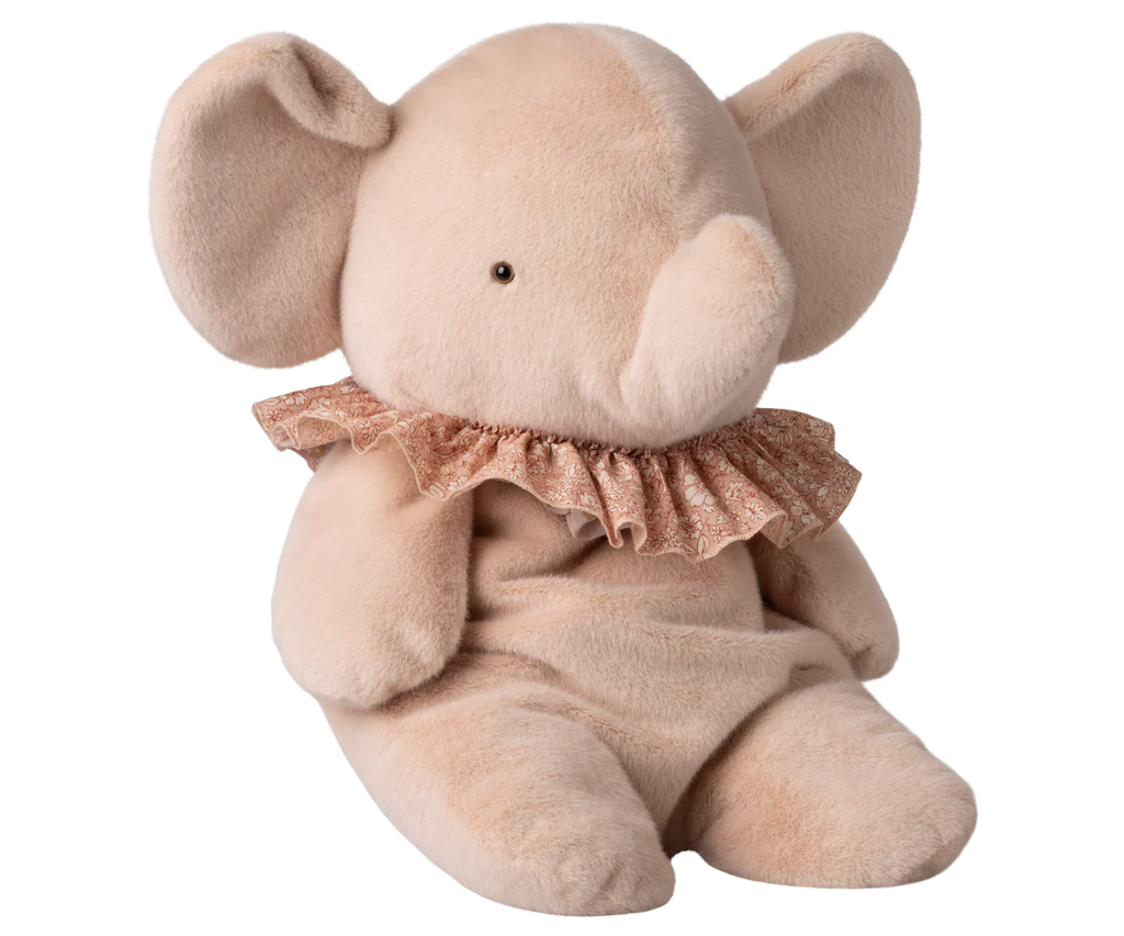 Maileg Elephant plush, Big - Powder