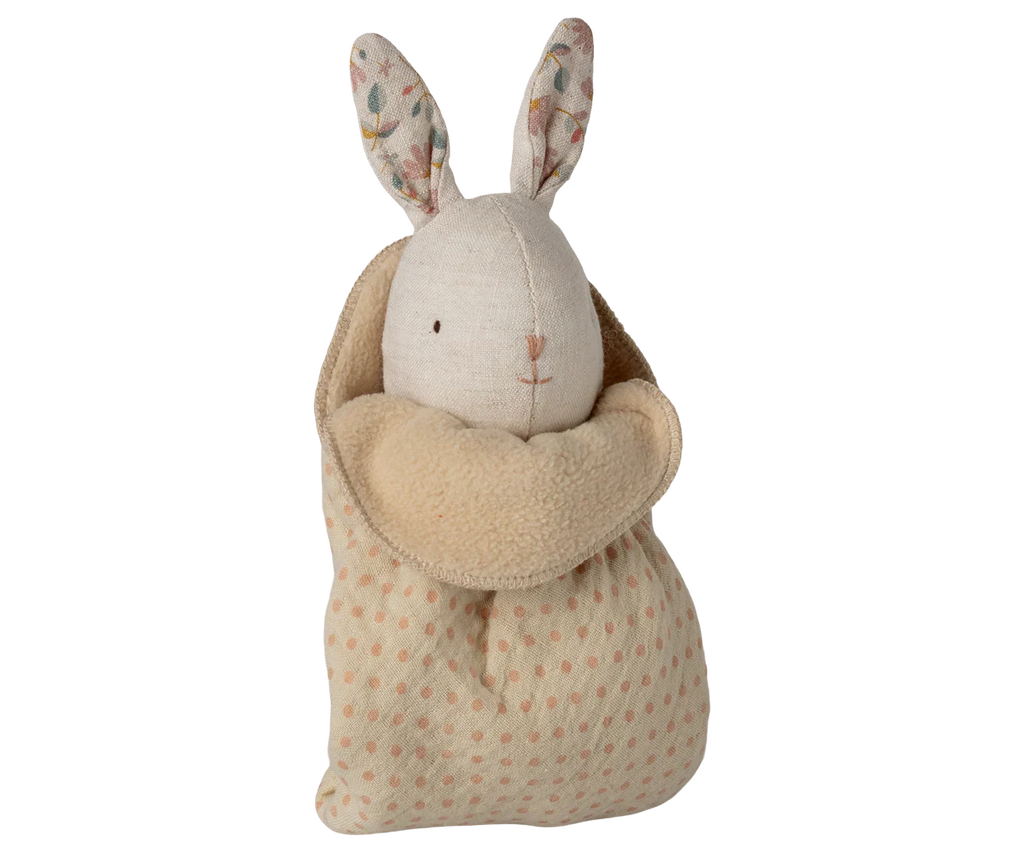 Maileg Lullaby Friends bunny, mini, nature soft baby toy