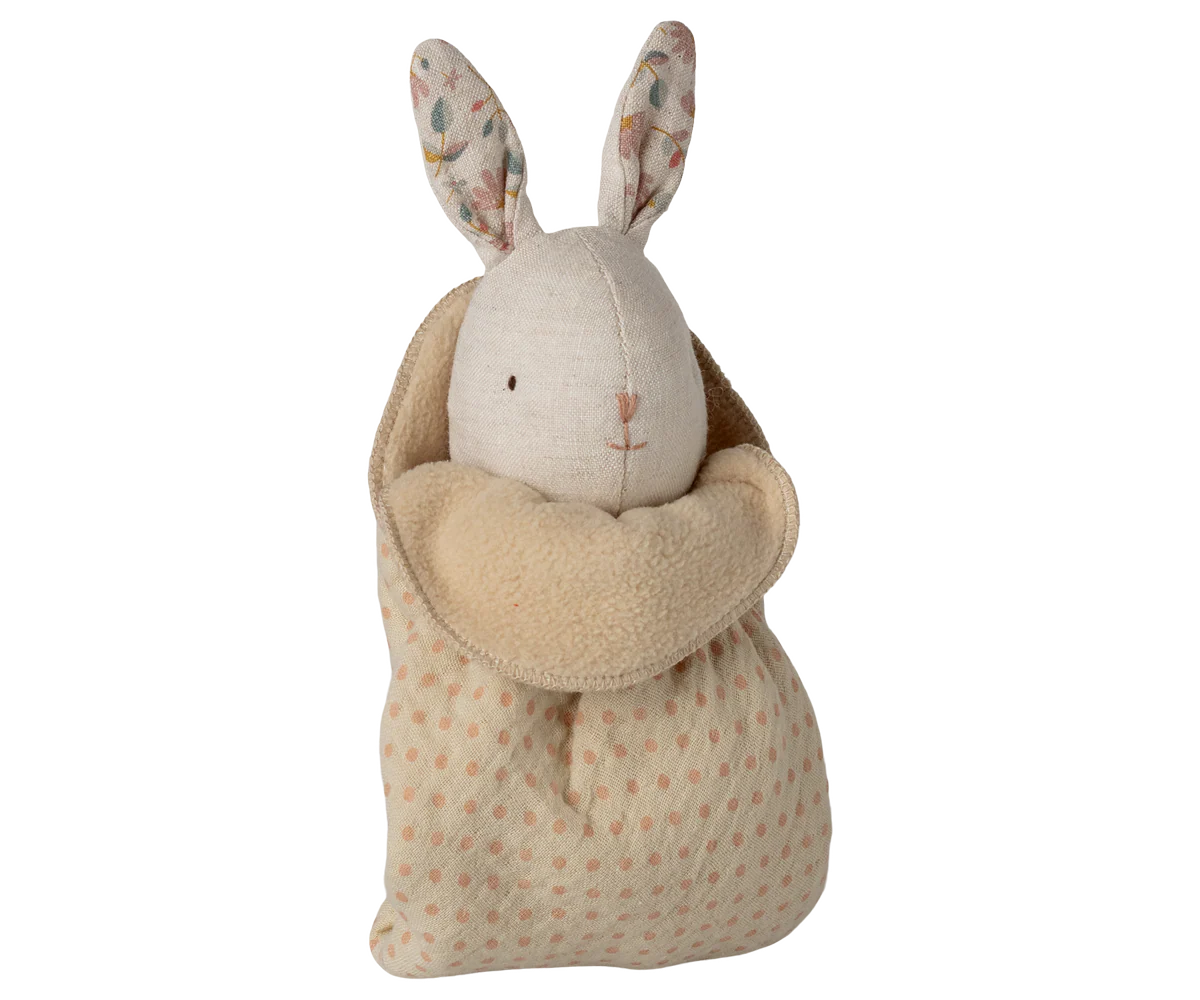 Maileg Lullaby Friends bunny, mini, nature soft baby toy