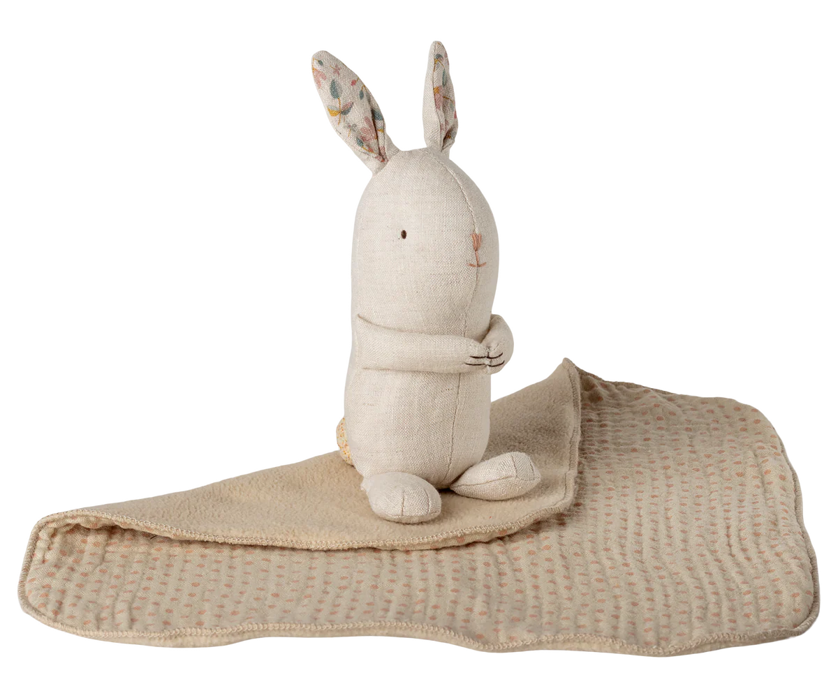 Maileg Lullaby Friends bunny, mini, nature soft baby toy