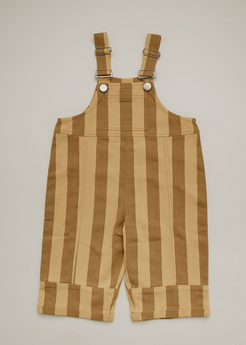 Claude & Co Blythe Banoffee Stripe Dungaree