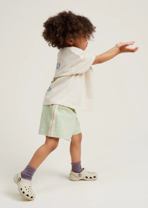Kids' Emmi pistachio shorts, children's shorts, Claude & Co