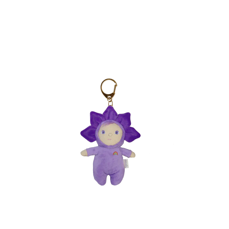 Olli Ella Dinky bag charm, plush bag clip for children, Cucurucu