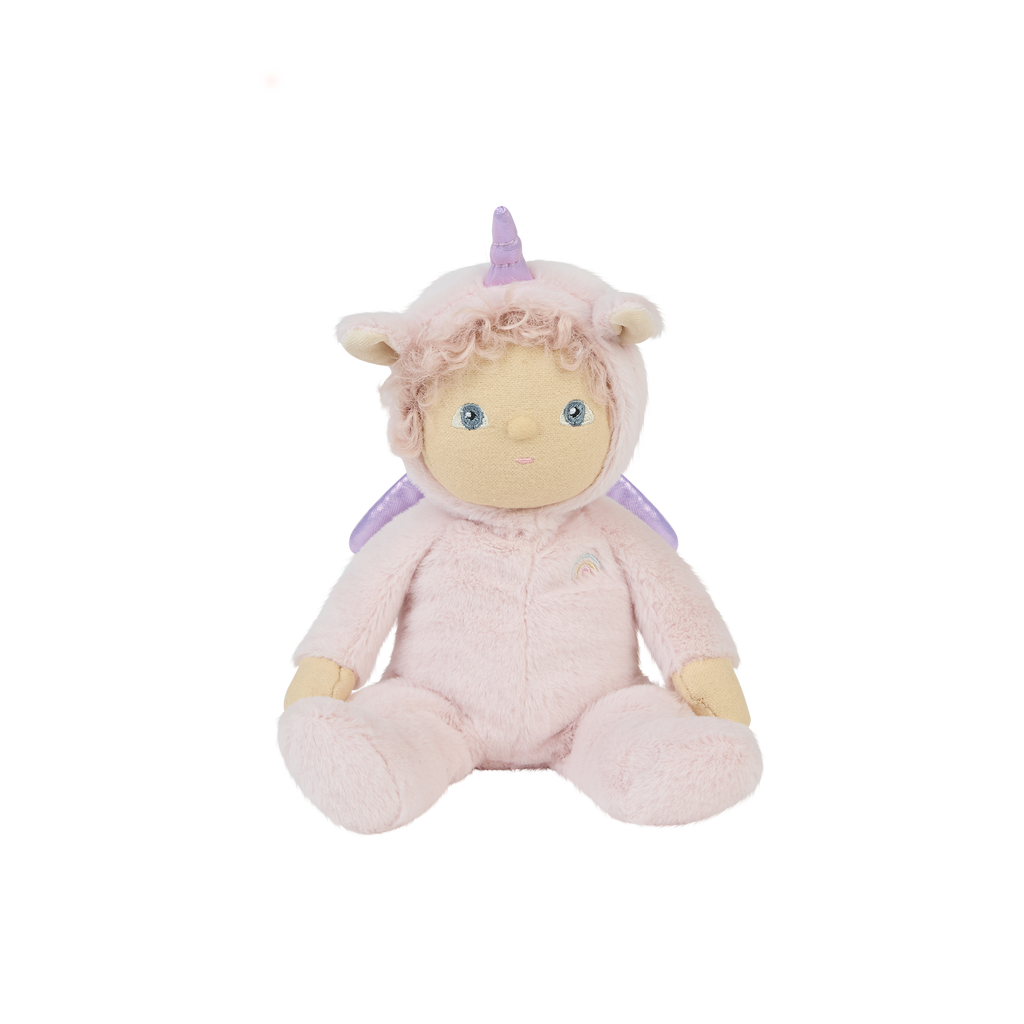 Olli Ella Dinky Dinkums Una the unicorn, little doll for children, Cucurucu