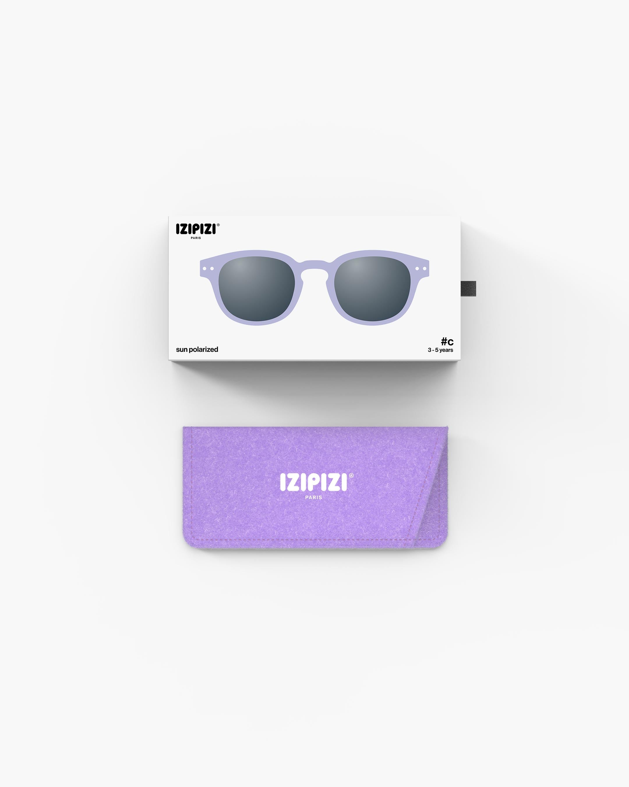 Izipizi Kids Sunglasses #C – Lavender
