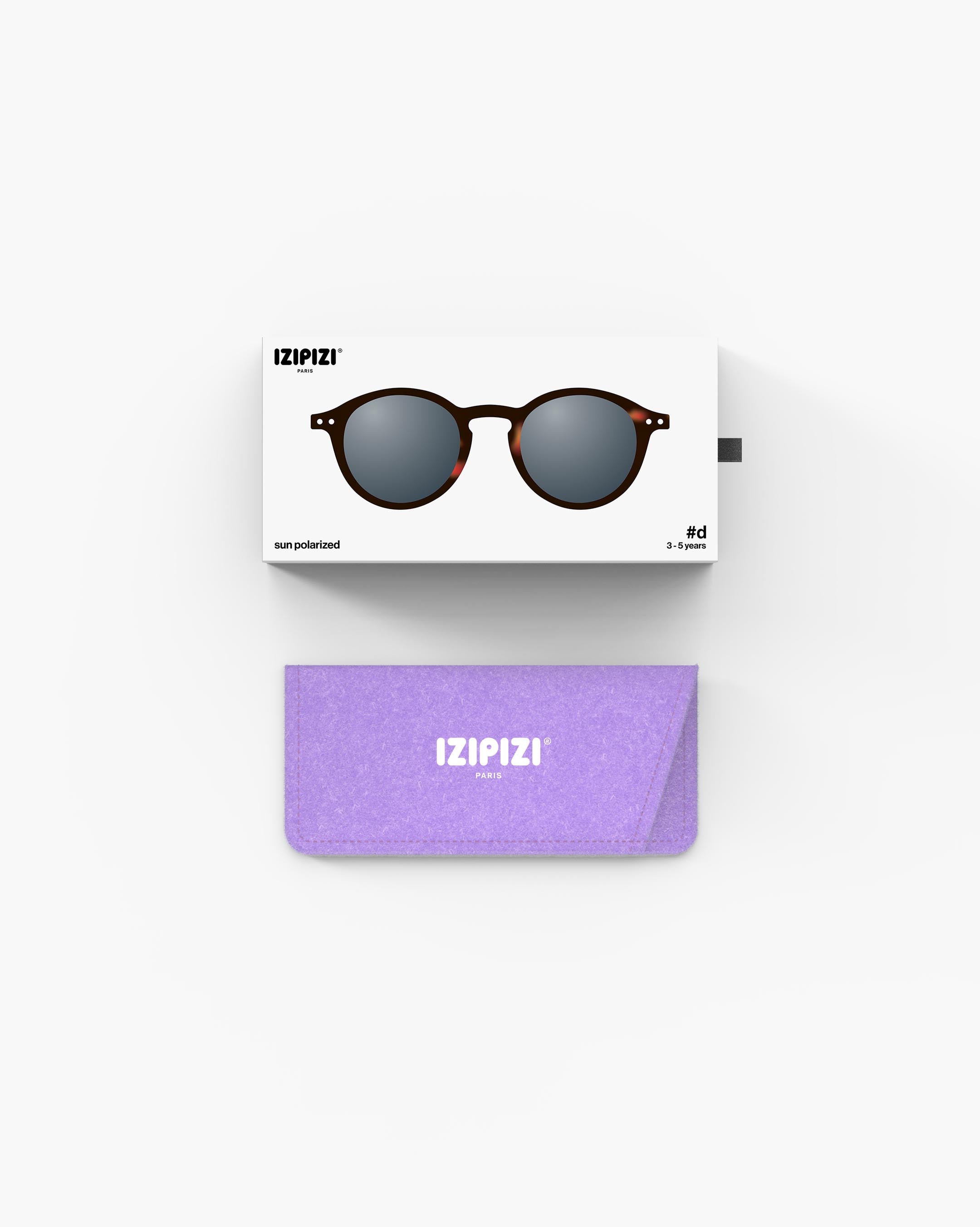 Izipizi Kids Sunglasses #D – Tortoise