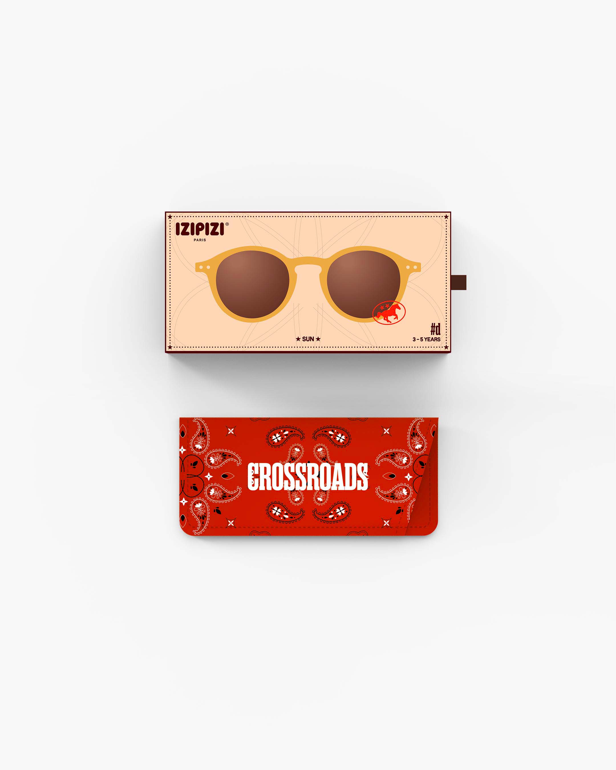 Izipizi Kids Sunglasses #D – Golden Canyon