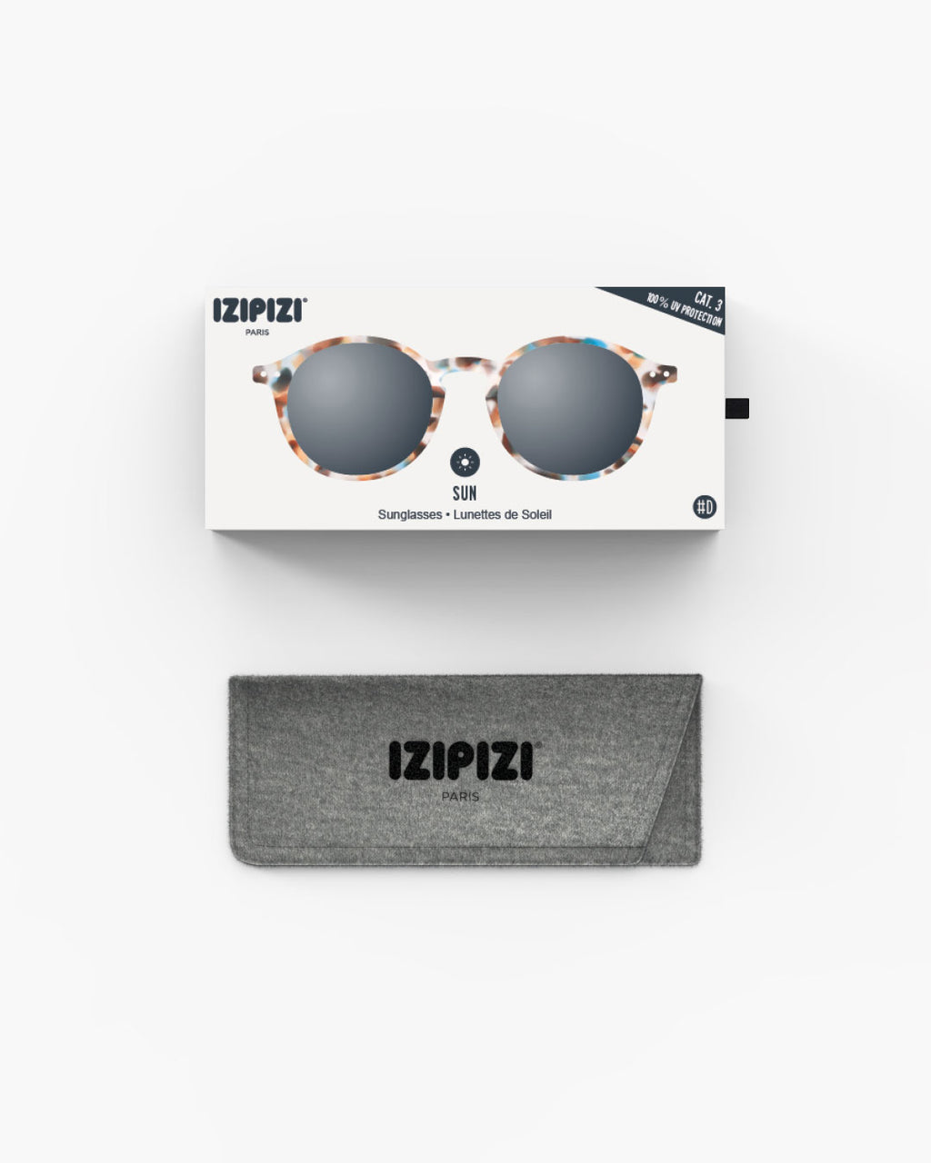 Izipizi Adult Sunglasses #D – Blue Tortoise
