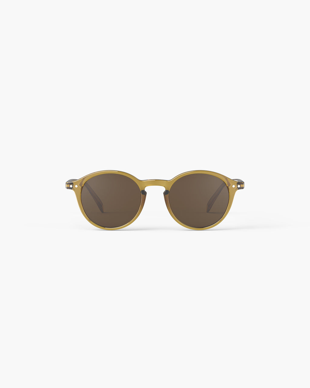 Adult sunglasses #D in golden green, Izipizi