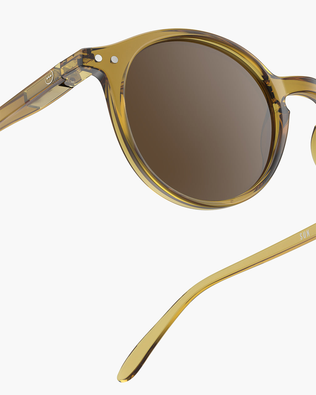 Adult sunglasses #D in golden green, Izipizi