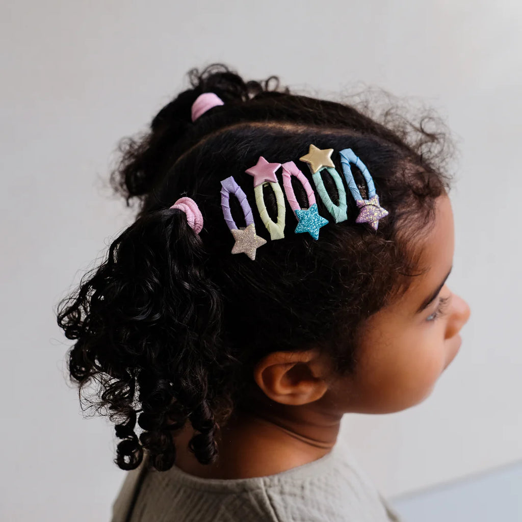 Star Stellina kids' mini clic clac hair clips, Mimi & Lula