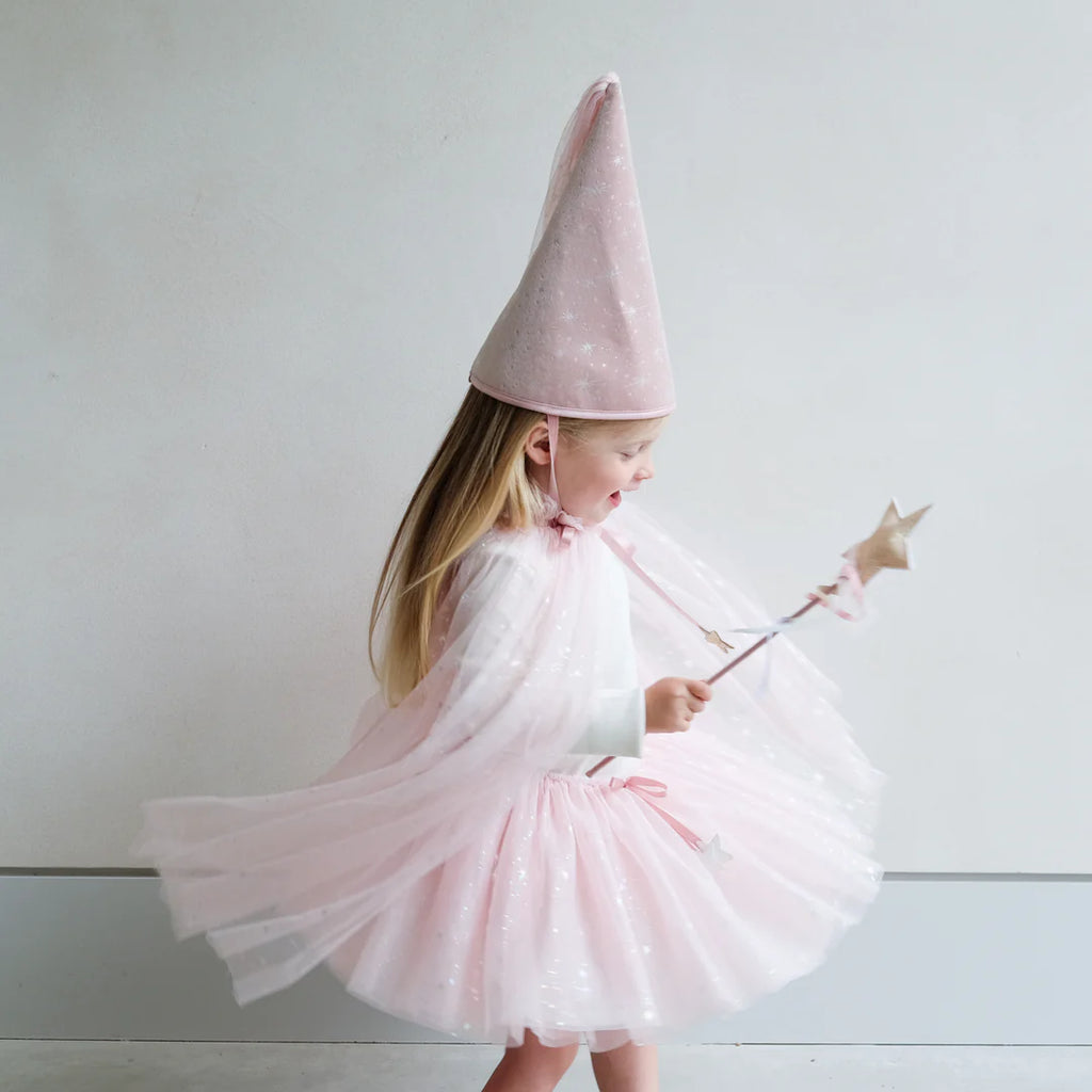 Mimi & Lula Shimmer princess tulle cape
