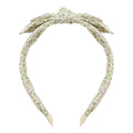 Spring floral lilac Edie Alice headband for kids, Mimi & Lula