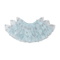 Bob and Blossom SKY BLUE & SILVER GLITTER HEART CAPE