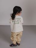 Kids' Mother Nature's Child boxy t-shirt, organic cotton tee, Organic Zoo