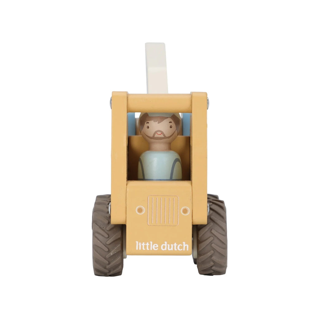 Little Dutch Wooden Crane Truck