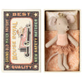 Maileg Princess Mouse, Little Sister in Matchbox
