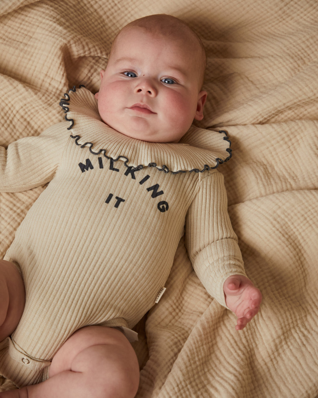 Claude & Co Milking It Oat Baby Grow