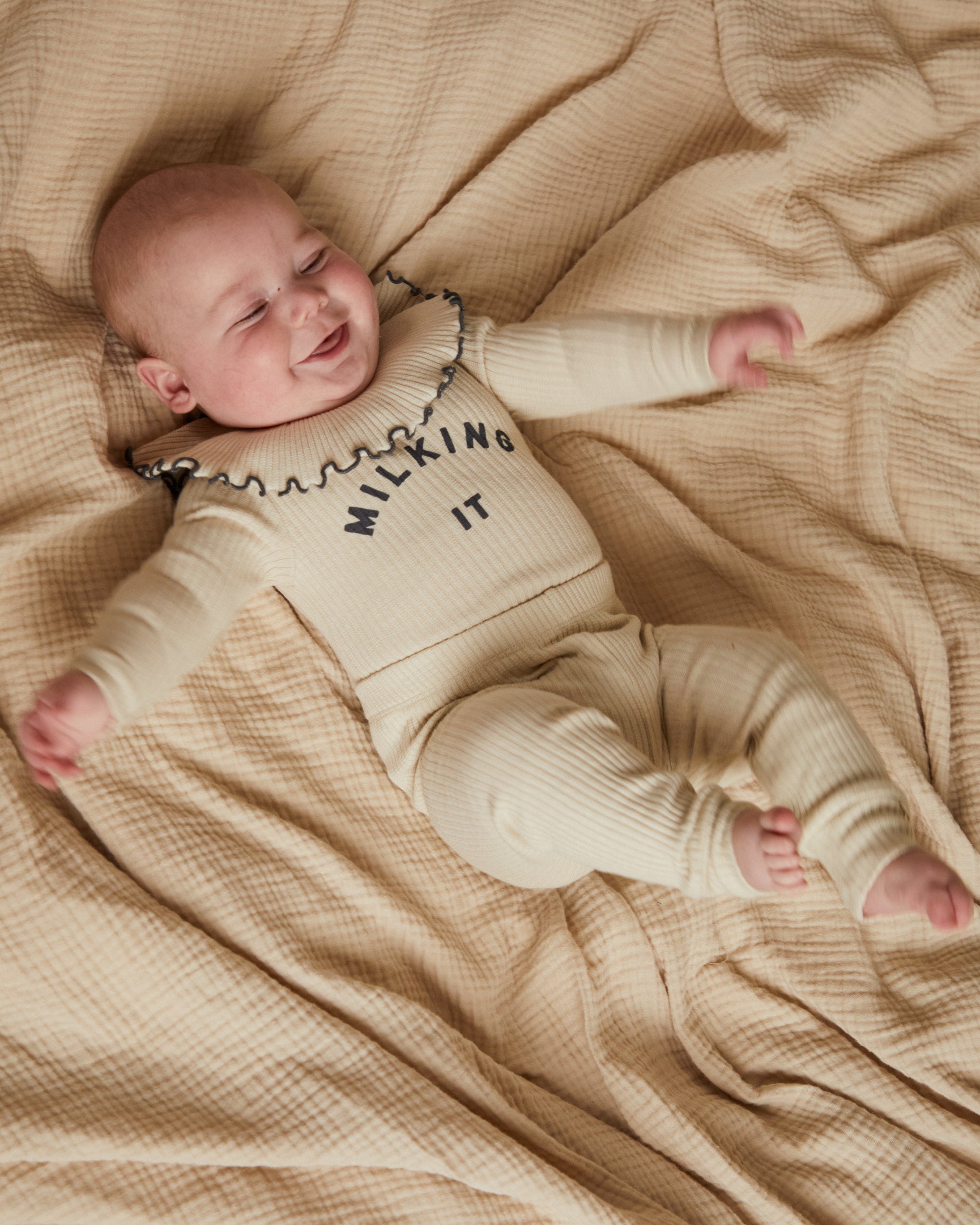 Claude & Co Milking It Oat Baby Grow