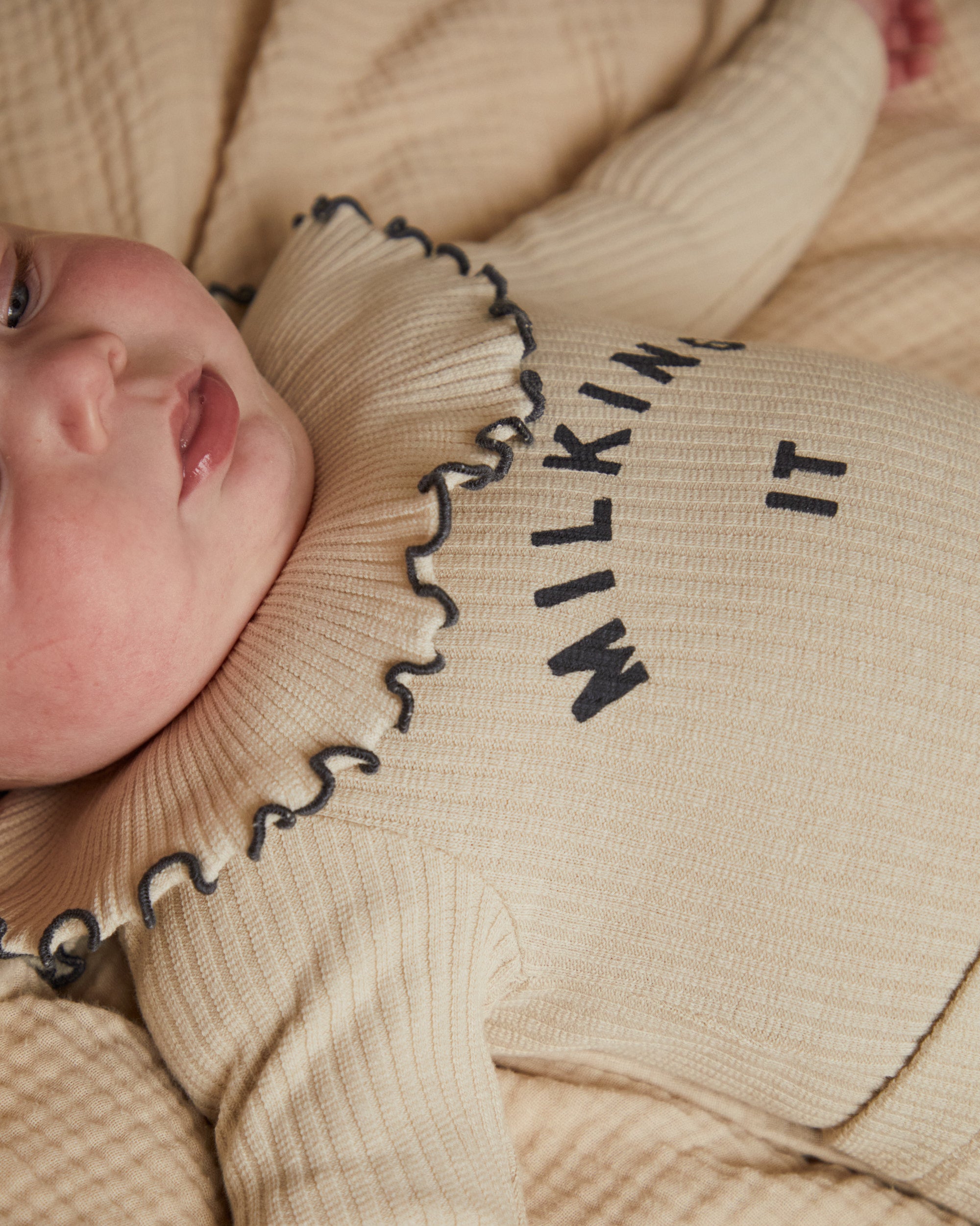 Claude & Co Milking It Oat Baby Grow