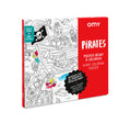 Pirates giant colouring poster for kids, OMY