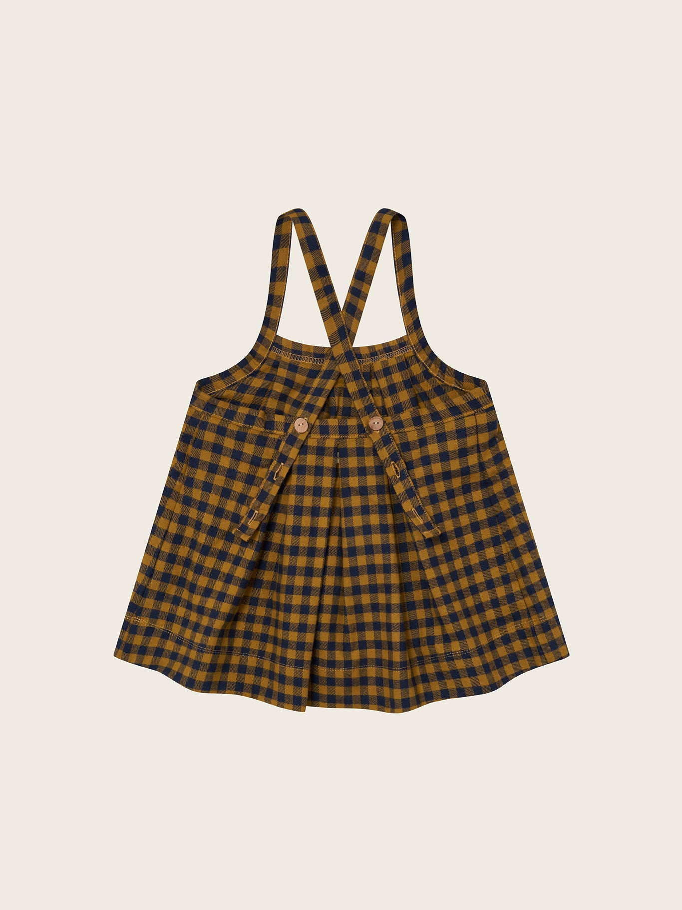 Organic Zoo Blueberry Gingham Tribe Skirt