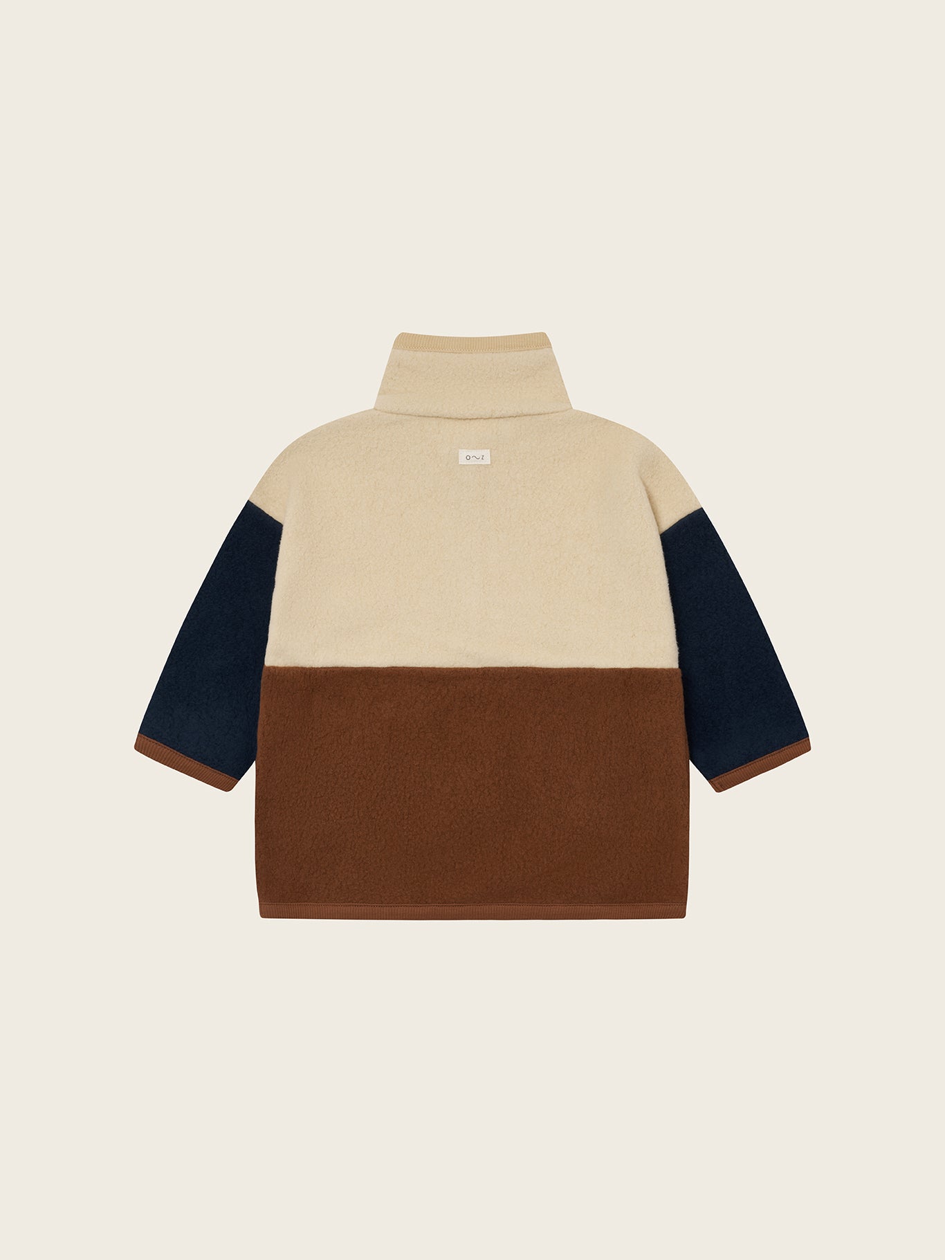 Organic Zoo Colour Block Fleece Sweater