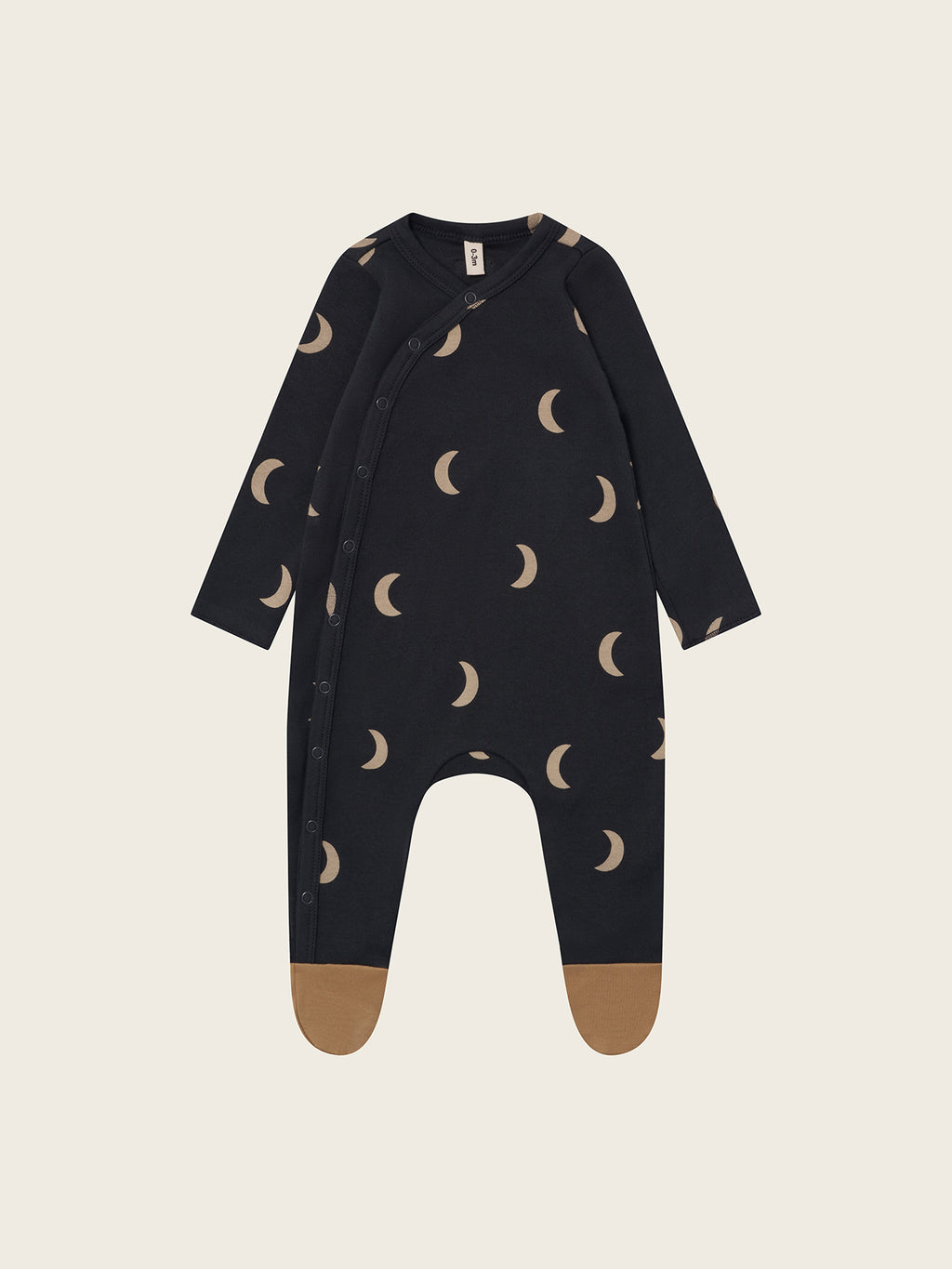 Organic Zoo Moon and Stars Baby Grow