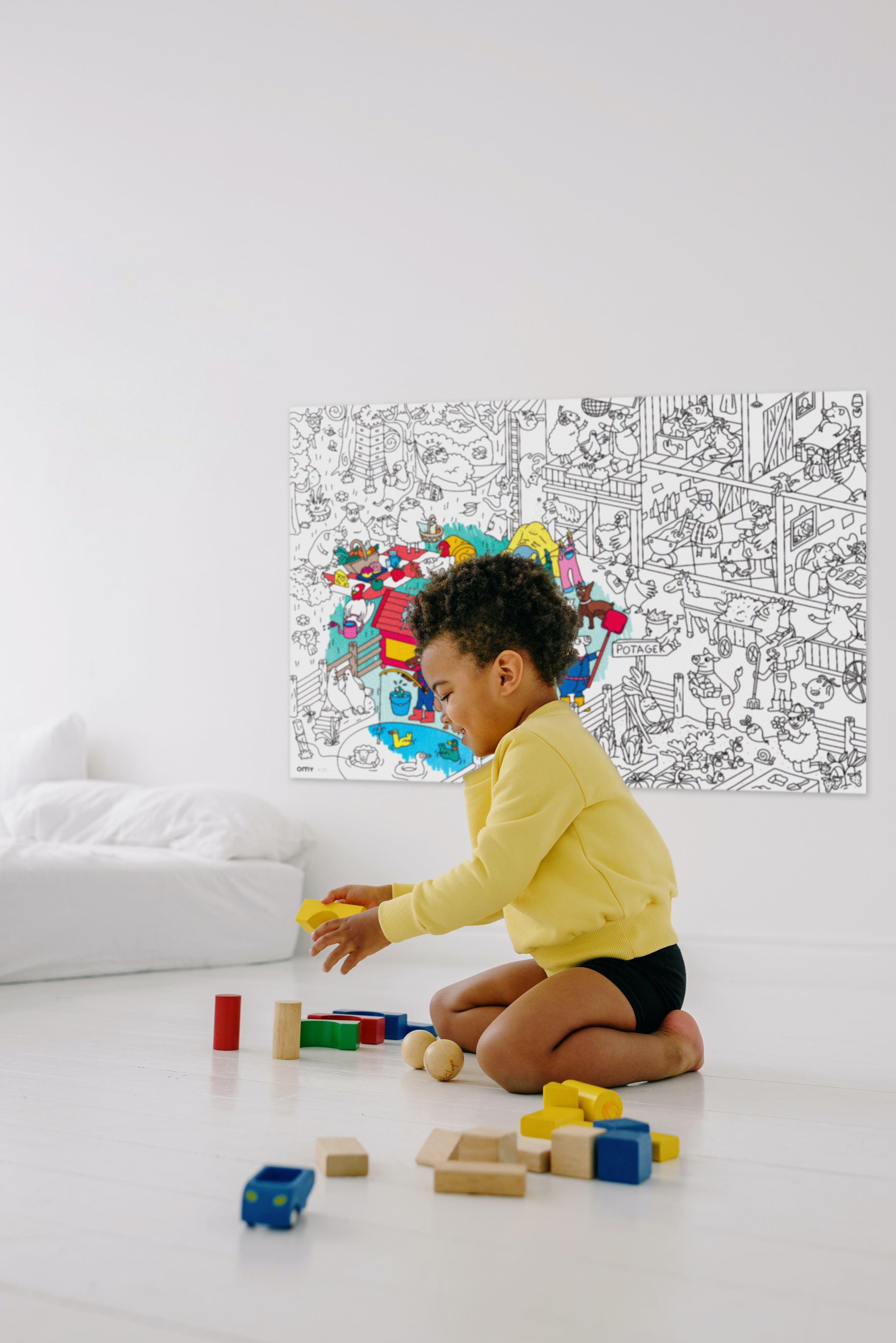 OMY Crazy Farm - Giant poster