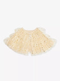 Girls' gold sparkle layer cape, dress-up cape for children, Bob & Blossom