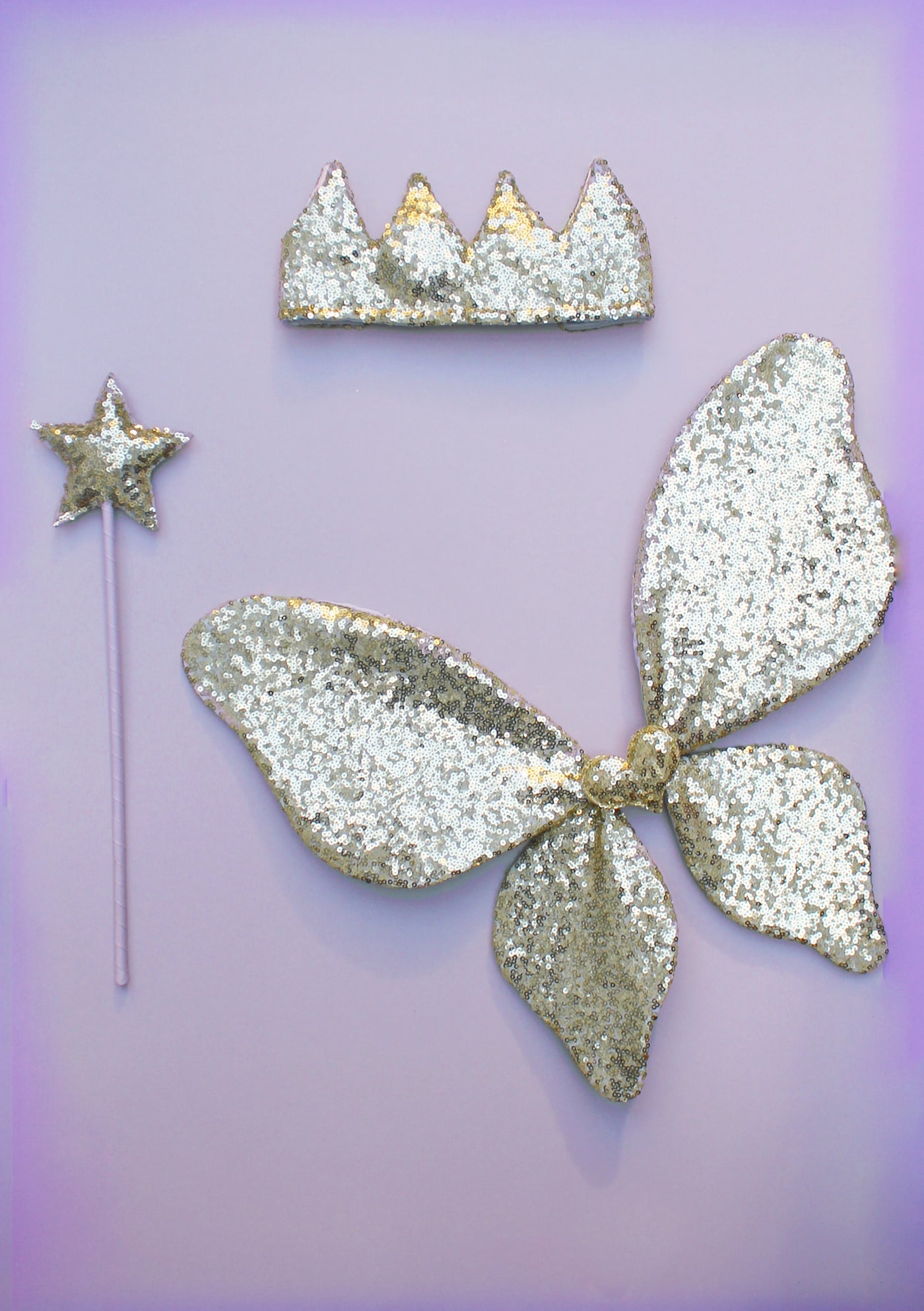 Mimi & Lula Sparkle Sequin Wings sequin heart centre