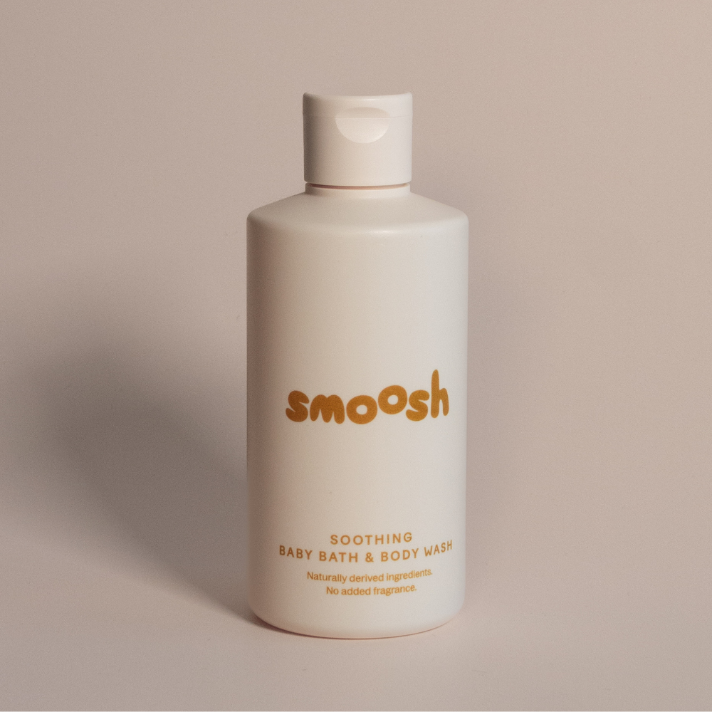 Smoosh Soothing Baby Bath and Body Wash 250ml bottle