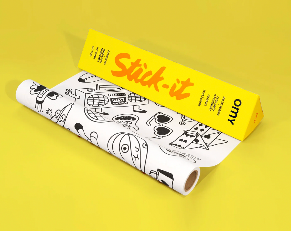 OMY 5 METERS TO UNROLL COLORING PAGE - POP