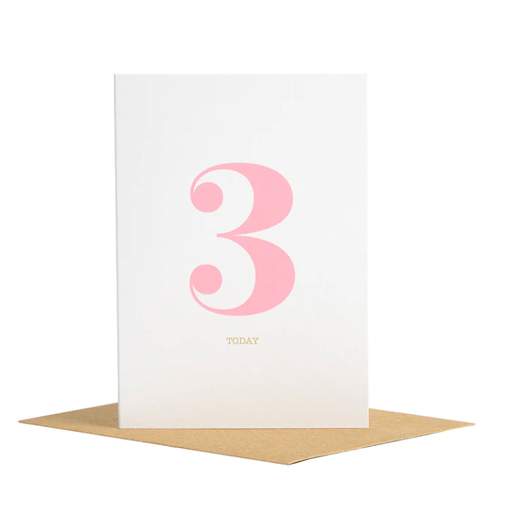 Bob & Blossom Number 3 Today Greeting Card