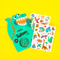 Dinosaur kids' temporary tattoos, children's tattoos, OMY