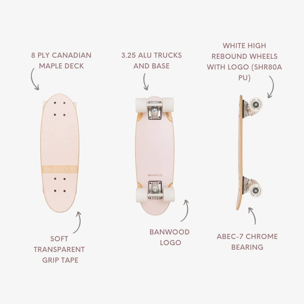BANWOOD SKATEBOARD - PINK